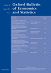 OXFORD BULLETIN OF ECONOMICS AND STATISTICS雜志封面